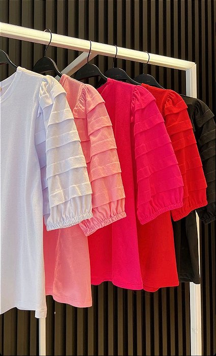 BLUSA DETALHE DRAPEADO