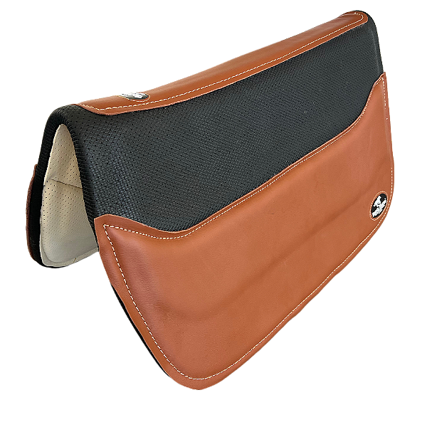 Manta Cavalgada Air Max Pad Diamond - Fundo Creme