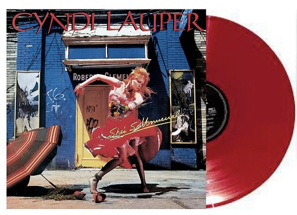 Cyndi Lauper Shes So Unusual Lp 1x Red Edition Limited Sodapop A Sua Loja De Discos 