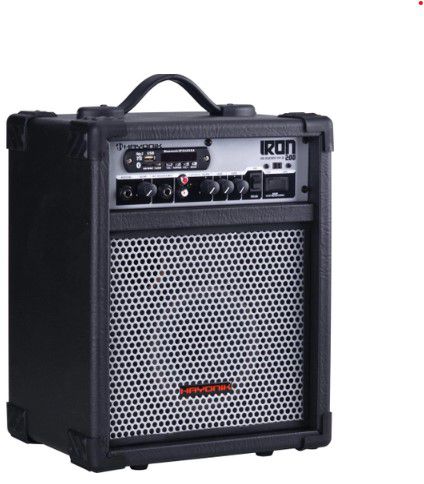 Caixa Multiuso 30W Bluetooth/USB/SD/FM iron 200 Preta hayonik
