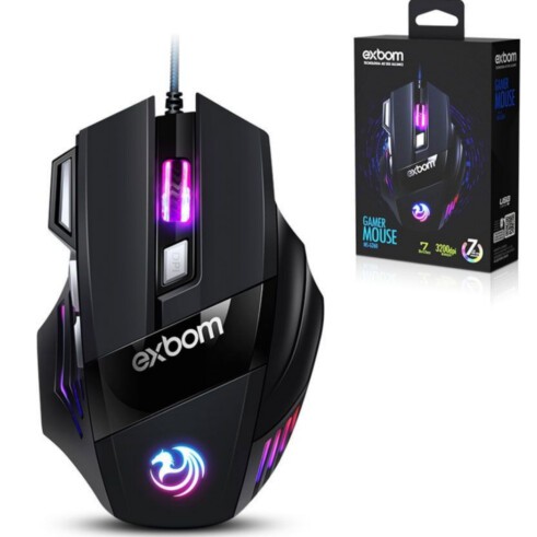 Mouse Gamer Exbom Ms-g260 (3200 Dpi)