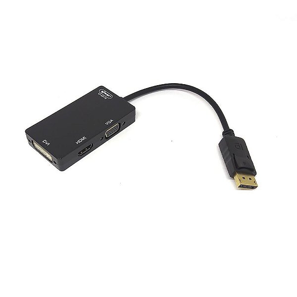 Adaptador Displayport X Hdmi/vga/dvi KNUP