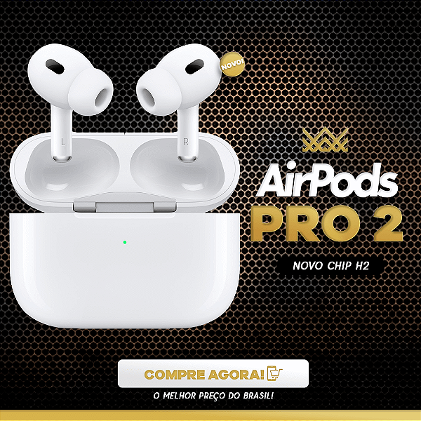 イヤホン AirPodsPro2 AirPods Pro 2 USB-C - kingstorebrazil.com.br