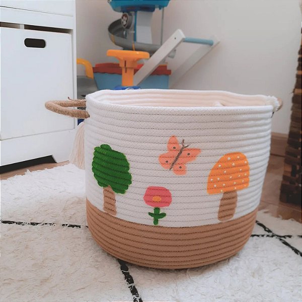 Cesto Organizador Infantil - Coleção Floresta