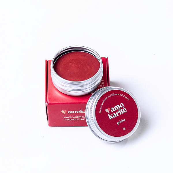 Batom Cremoso Multifuncional 3 em 1 - Goiaba