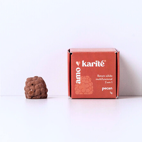 Batom Sólido Multifuncional 3 em 1 - Pecan