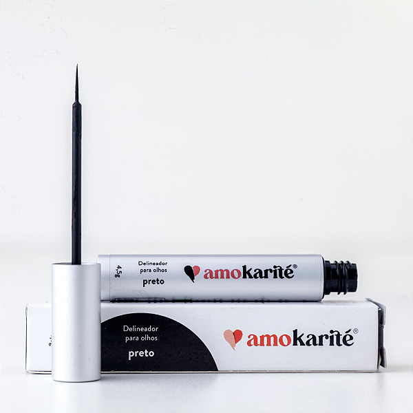Delineador para olhos Preto - AmoKarité