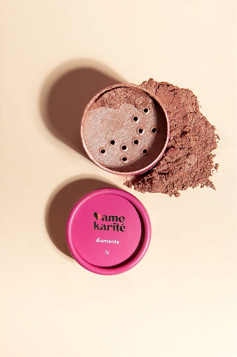 Iluminador Mineral em pó - Diamante