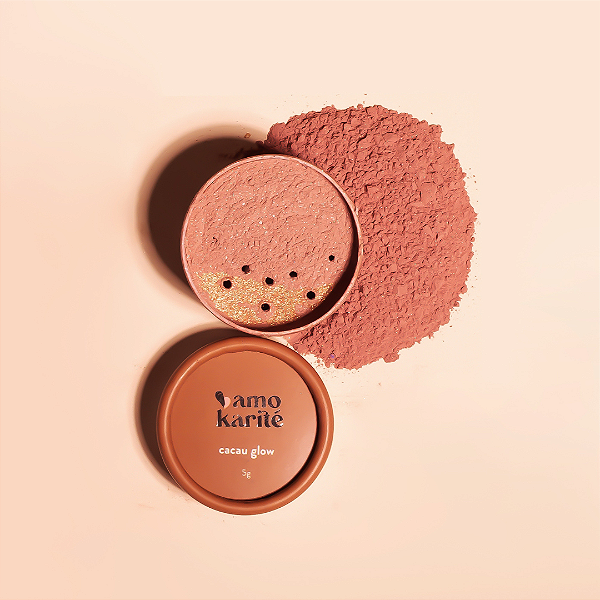 Pó Glow Mineral Cacau