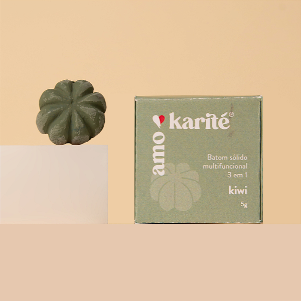 Batom Sólido Multifuncional 3 em 1 - Kiwi