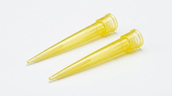 Ponteira Tipo Gilson 200 µL Amarela – Pacote com 1.000 Unidades – J.Prolab