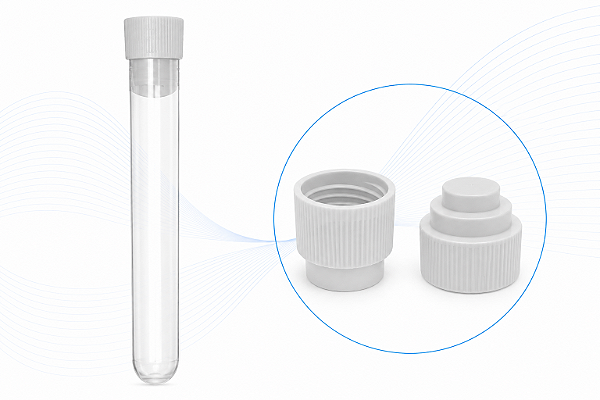 Tampa para Tubo de Ensaio 12 x 75 mm em PE Natural – Pacote com 1000 Unidades | J.Prolab
