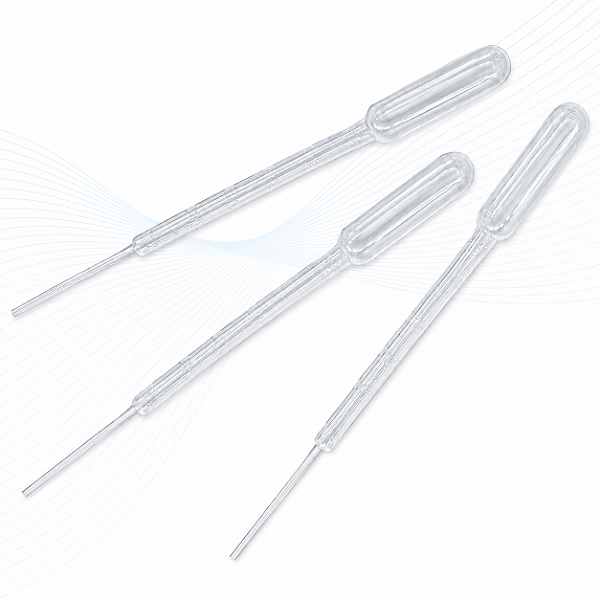 Pipeta Pasteur 3 mL 178 mm Não Estéril – Caixa com 500 Unidades – J.Prolab