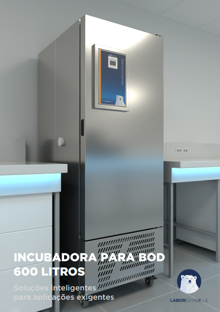 Incubadora Bod 600L+Dali Temp 15'C A 60'C 220V