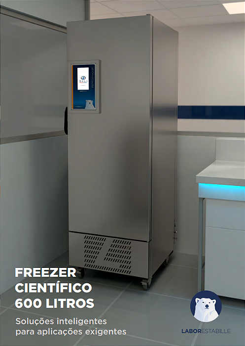 Freezer Cient 600L-Dali Temp 0'C A -30'C 220V