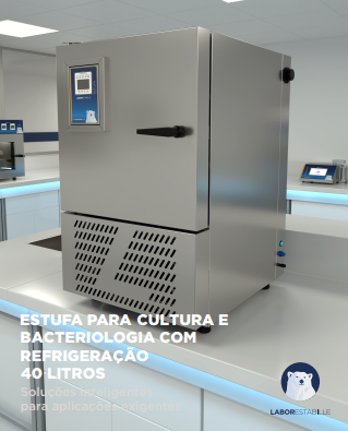 Estufa P/ Cult Bacte Refrig 40L+Dali Temp 15'C Ate 60'C 220V