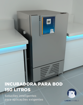 Incubadora Bod C/ Fotoperiodo 150L+Dali Temp 15'C A 60'C 220V