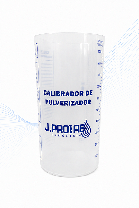 Copo Calibrador Graduado 1000 mL sem Bico em Polipropileno – J.Prolab