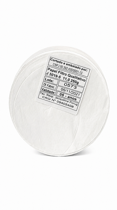 Papel Filtro Qualitativo 250 g 60 x 60 cm - J.Prolab
