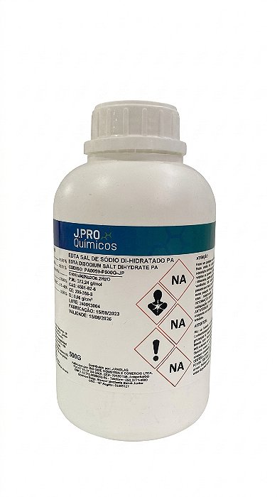 EDTA SAL DE SODIO DI-HIDRATADO PA
