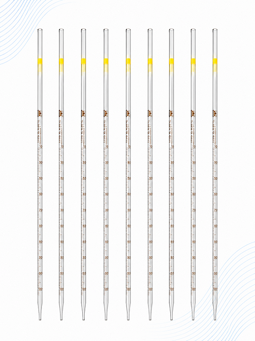 Pipeta Sorológica Faixa Amarela 1 ml