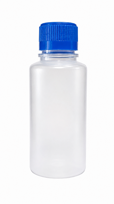 Frasco em Polipropileno 250 mL Boca Estreita 30 mm com Selo - J.Prolab