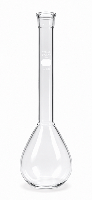 Balão Kjeldahl Fundo Redondo Gargalo Longo com Tampa N2 100 mL Pyrex - Corning