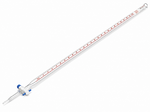Bureta Classe A com Chave de PTFE Pyrex - Corning