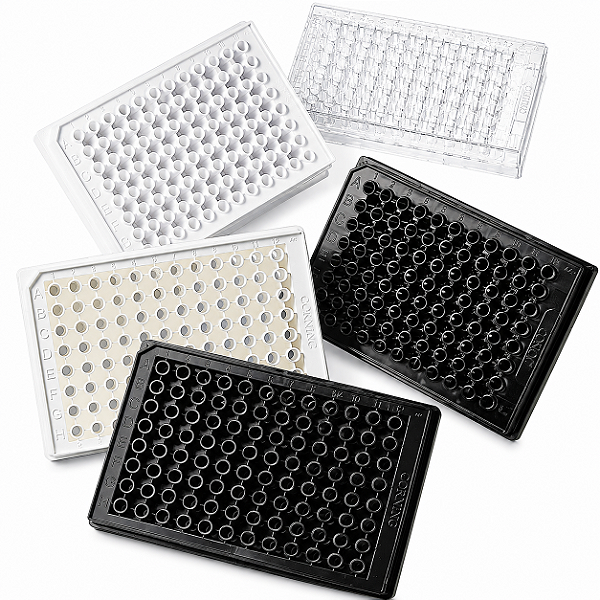 Placa para ELISA com 96 Poços, Fundo Plano e Superfície Nonbinding (NBS) - Corning