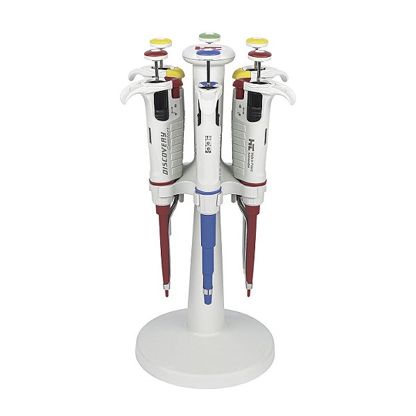 Suporte carrossel para 6 micropipetas monocanal HTL - Corning