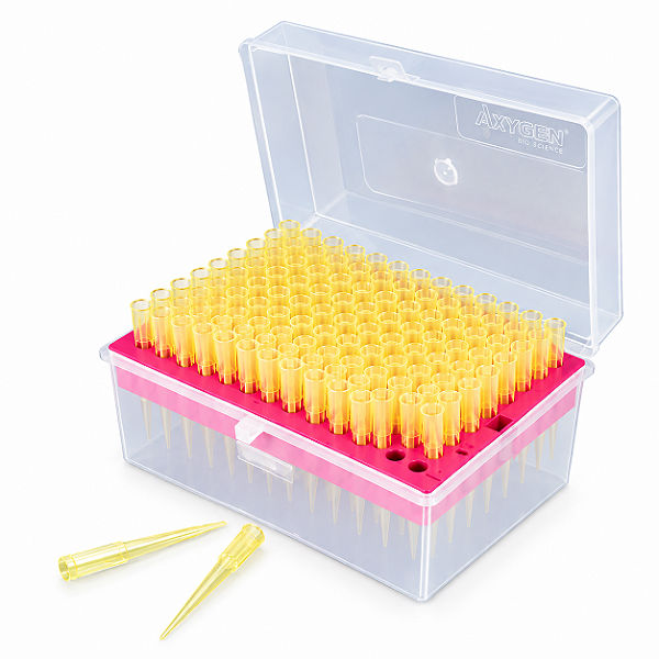 Ponteiras para Micropipetas 200 µL Amarela - Axygen