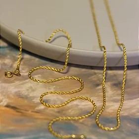 Colar Cordão Baiano Fino