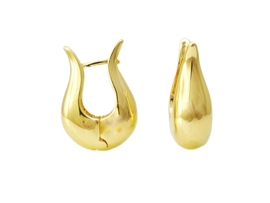 Brinco Argola Gota Lisa M