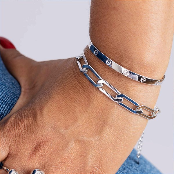 Bracelete Gaga Parafuso