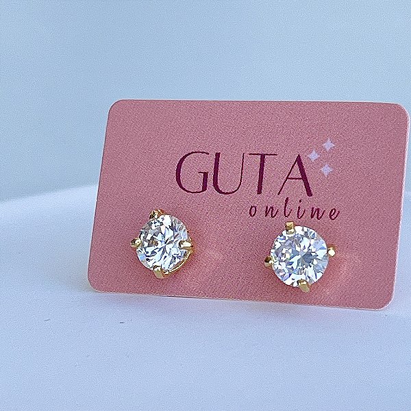 Brinco ponto de Luz Zirconia