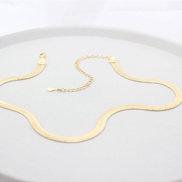 Colar Bia Choker Fita 6mm
