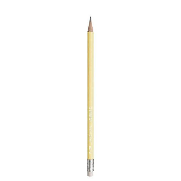 Lápis de escrever preto swano tons pastel stabilo Cis