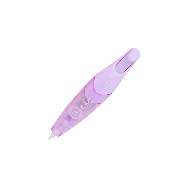 Corretivo De Fita Retrátil Neo Roxo Pastel Molin