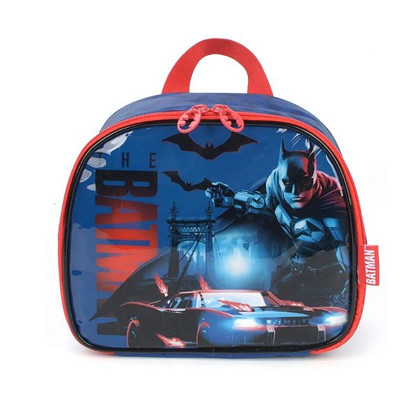 Lancheira Infantil Azul Batman Luxcel