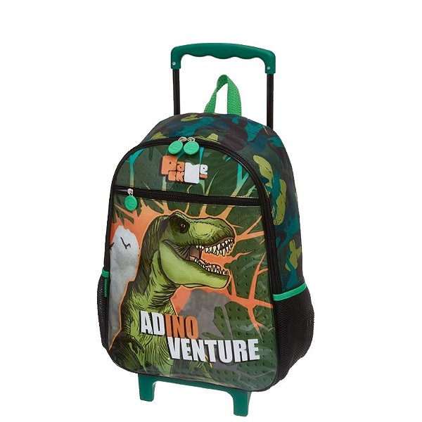 Mochilete com rodas Adventure Rex verde Pacific