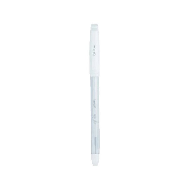 Caneta 1.0 Gel Branca Soul Brw