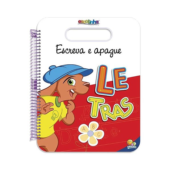 Livro Infantil Escreva E Apague Letras Escolinha Todolivro