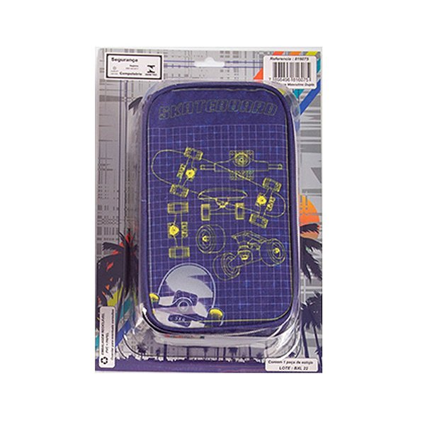 Estojo Case Masculino Skateboarding Daterra