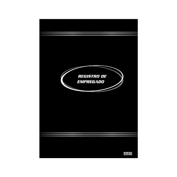 Livro Registro De Empregado 100fls São Domingos