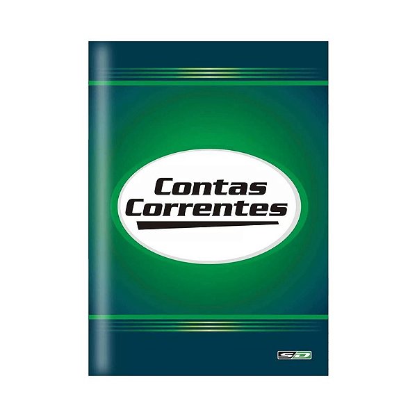 Livro Conta Corrente 1/4 100fls Com Indice Sd