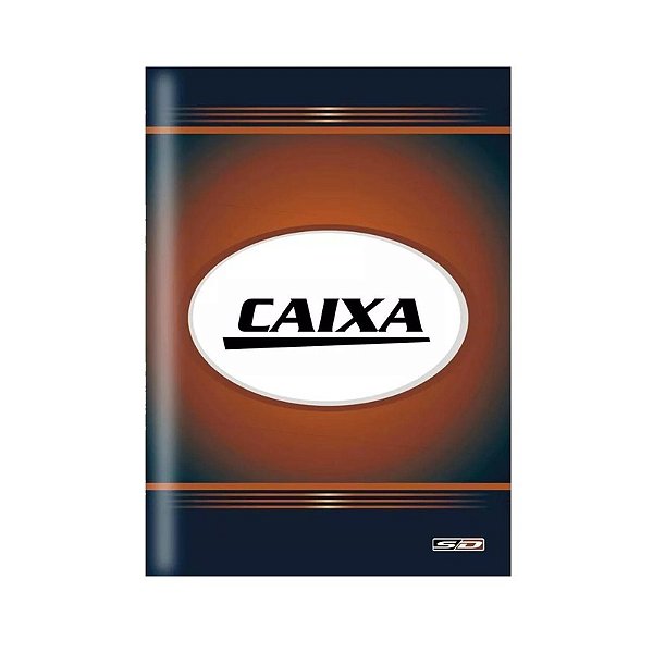 Livro Caixa Capa dura 1/4 100fls São Domingos