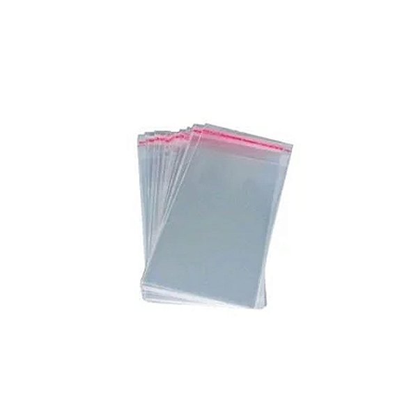 Saco Adesivado 4x5cm (Slp) 100 Unidades