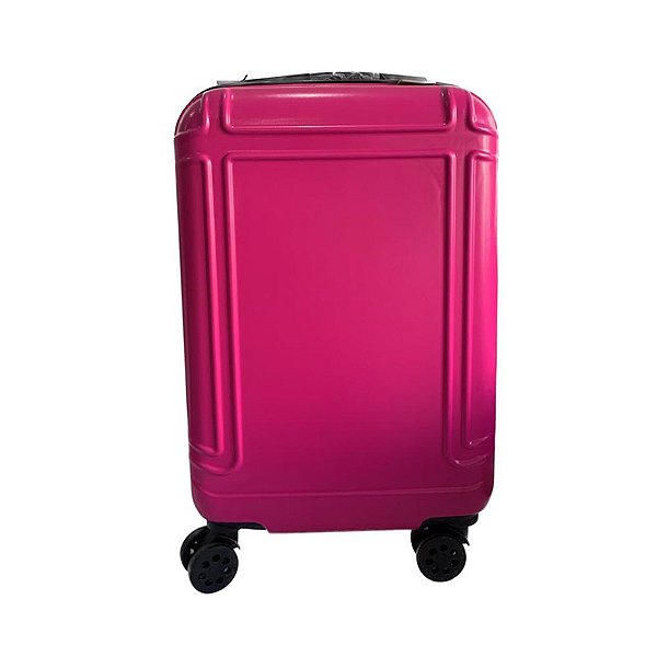 Mala de Viagem ABS Tamanho 20 Pequena Rosa Escuro Cruzeiro