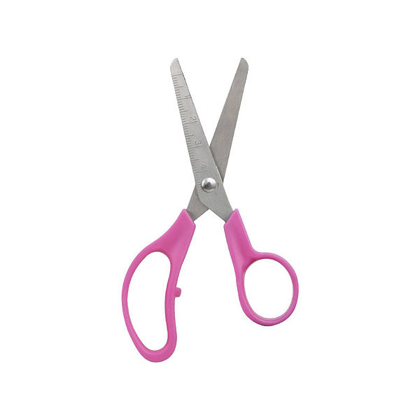 Tesoura Escolar Cores Neon Yins Paper