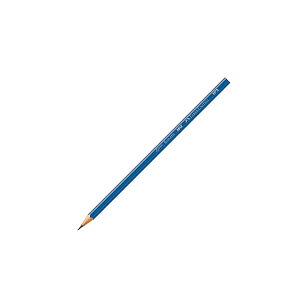 Lápis preto N°2 max azul Faber Castell